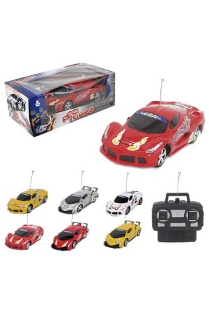 Carro Com Controle Remoto Sem Fio Pro Turbo Colors 7 Funcoes Com Luz A Pilha - Wellkids