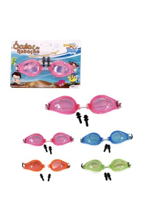 Kit Óculos Natação Infantil Com Protetor Auditivo- Marca Wellmix WX2943