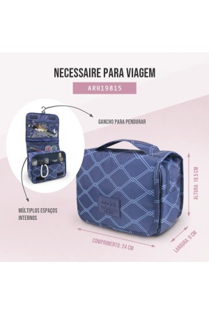 NECESSAIRE DE VIAGEM C/GANCHO JACK DESIGN ARH19815