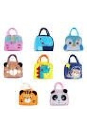 FRASQUEIRA TERMICA INFANTIL RETANGULAR BICHINHOS HB69428 22X12,5X18,5CM