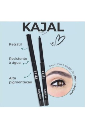 Lápis retratil para os olhos kajal - ruby rose