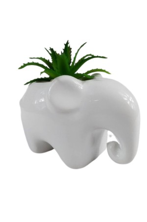 ENFEITE DECORATIVO PORCELANA MODELO ELEFANTE