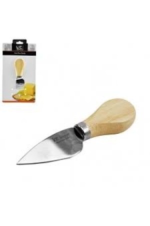FACA PARA QUEIJO INOX C/CABO DE MADEIRA KEROME