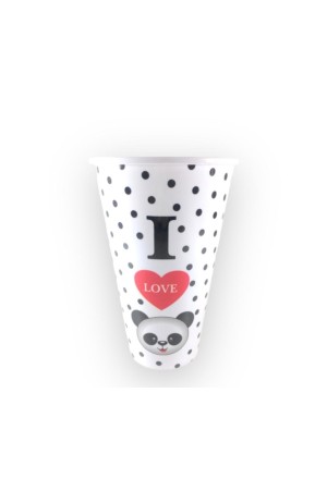 COPO GIGANTE PANDA 850ML 18CM PIPOCA REFRIGERANTE DOCES HG78354