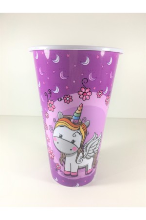 COPO GIGANTE UNICORNIO 850ML 18 CM PIPOCA REFRIGERANTE DOCES