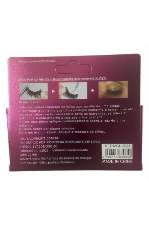 Cilios Posticos Par Meily's MCL-3021 - 3D