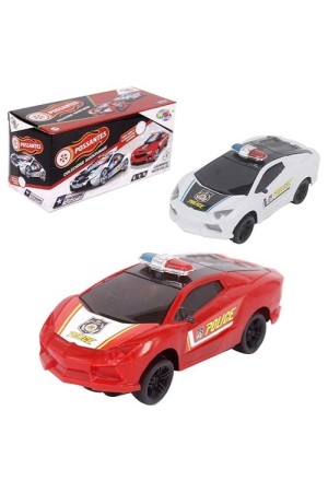 Carro Bate e Volta Super Policia Colors com Som e Luz a Pilha Wellkids