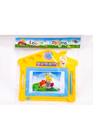 Lousa Mágica Casinha Com Caneta + Continha e reloginho - Well kids