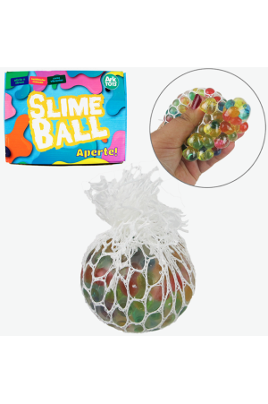 Bolinha Anti Stress Bola Relaxante Espremer Redinha Slime - Boll Ark Toys - 1 peca