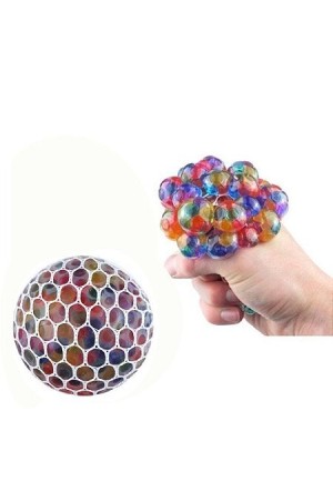 Bolinha Anti Stress Bola Relaxante Espremer Redinha Slime - Boll Ark Toys - 1 peca